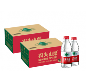 农夫山泉饮用天然水380ml*24瓶/箱*2箱